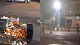 屁孩,嘉義,芒果爺爺,攤販,翻攝黑色豪門企業