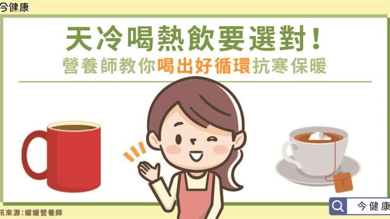 天冷熱飲要選對！喝出好循環抗寒保暖