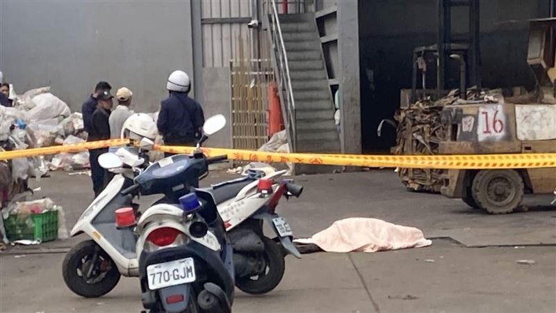 堆高機壓死人　夫目睹妻慘死