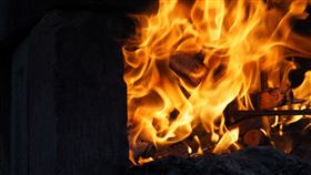 火焰,火災,木材,暖爐（圖／翻攝自Pixabay）