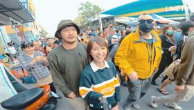 溫妮,黃秋生,KID,宋柏緯,開著餐車交朋友。圖／LINE TV提供