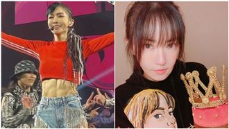 46歲謝金燕超狂！洗衣板腹肌硬梆梆