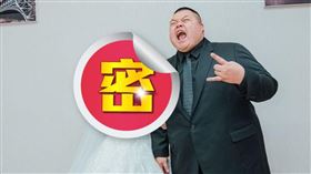 大蛇丸親姊姊結婚，讓網友訝異兩人身材反差太大。（圖／翻攝自大蛇丸IG）