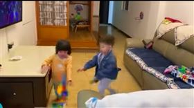 積木,哥哥,妹妹,臉書,（圖／爆怨公社）