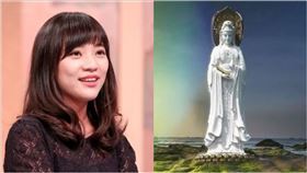 黃捷、觀世音（組合圖／資料照、翻攝自PIXABAY）