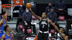 可愛連3場飆分　快艇7連勝登頂西區
NBA,洛杉磯快艇,Kawhi Leonard
美聯社／達志影像