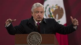 墨西哥總統羅培茲歐布拉多（Andres Manuel Lopez Obrador），圖／美聯社／達志影像