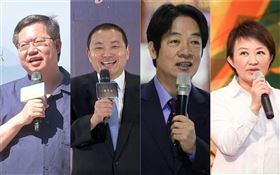 鄭文燦、侯友宜、賴清德、盧秀燕（合成圖／資料照）