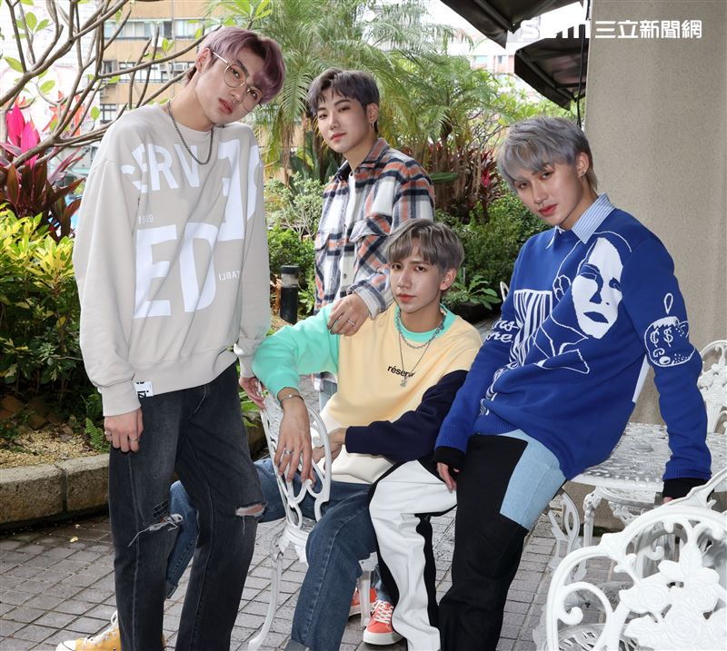 C.T.O仕偉、宇慶、薛恩、振緯三立新聞網專訪。（記者邱榮吉/攝影）