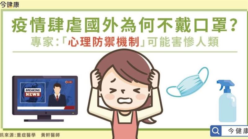疫情肆虐國外為何不戴口罩？