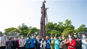 宜蘭冬山河親水公園溫泉探勘開工宜蘭縣政府為讓旅客全年能親近冬山河親水公園，編列新台幣1700萬元，啟動溫泉資源探勘，25日舉行溫泉探勘井開工典禮。（宜蘭縣政府提供）中央社記者王朝鈺傳真　110年1月25日