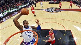 ▲NBA擬在3月舉行明星賽。（資料圖／美聯社／達志影像）