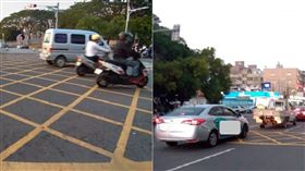 網狀線,罰單,駕駛人,屏東,翻攝畫面