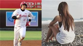 ▲樂天桃猿捕手林泓育。（圖／記者劉彥池攝影）