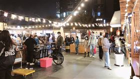 台中草悟廣場富地市集防疫升級（1）因應春節旅遊旺季，台中草悟廣場富地市集防疫升級，營造安心旅遊環境。（台中市觀旅局提供）中央社記者趙麗妍傳真  110年1月27日