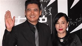 周潤發,陳薈蓮（翻攝自微博）