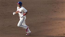 費城人隊捕手J.T. Realmuto。（圖／美聯社／達志影像）