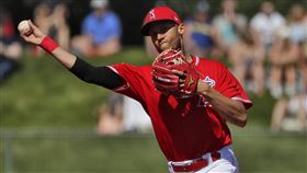 ▲西蒙斯（Andrelton Simmons）1年約轉戰雙城。（圖／美聯社／達志影像）