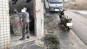 水塔,阿伯,騎車,慚愧(翻攝自 爆怨公社)