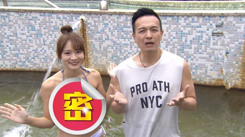 腰以上全是胸！女神「爆乳泡湯」小鐘
