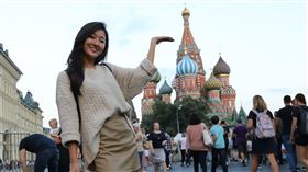 劉沛穎前往俄羅斯（圖／亞洲旅遊台提供）