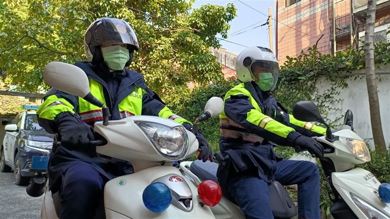 淡水警祭「抗寒利器」　保暖拚治安