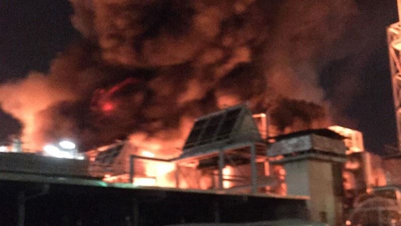 高雄林園聯成化科大火　爆炸聲民眾嚇