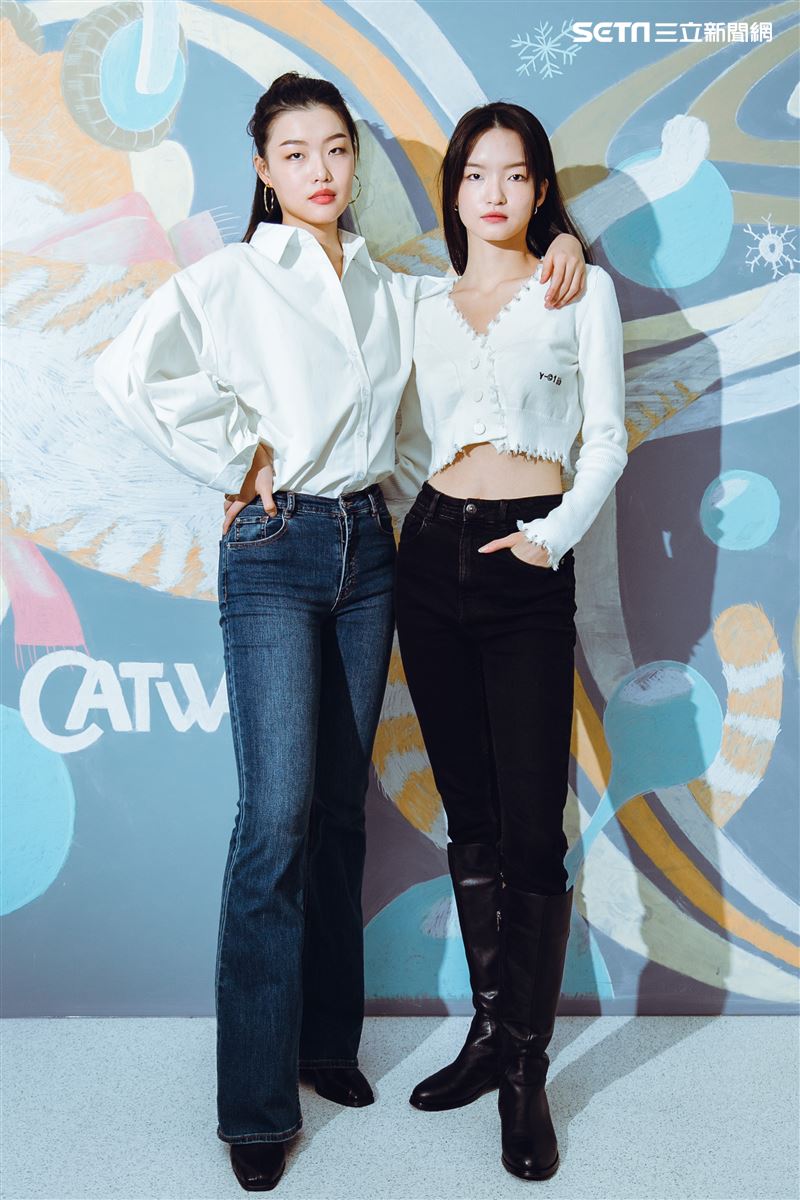 新生代超模潘星妤、潘昱璇三立新聞網專訪。（圖／記者楊澍攝影）