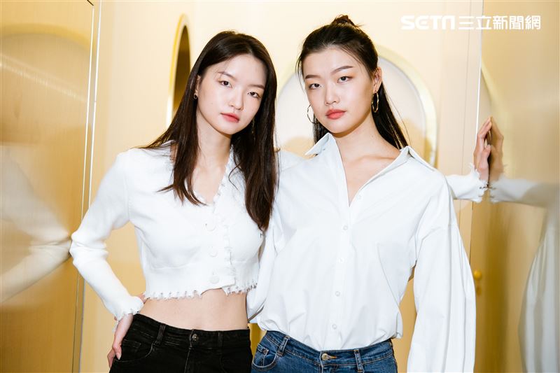 新生代超模潘星妤、潘昱璇三立新聞網專訪。（圖／記者楊澍攝影）