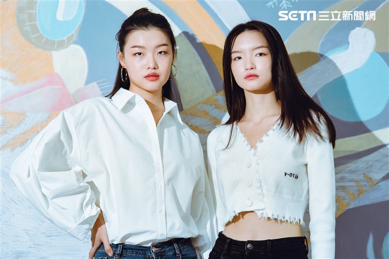 新生代超模潘星妤、潘昱璇三立新聞網專訪。（圖／記者楊澍攝影）
