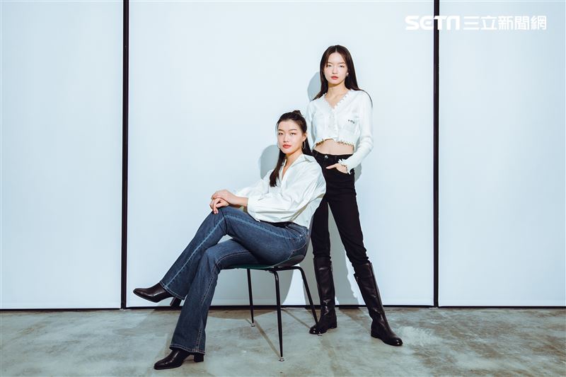 新生代超模潘星妤、潘昱璇三立新聞網專訪。（圖／記者楊澍攝影）