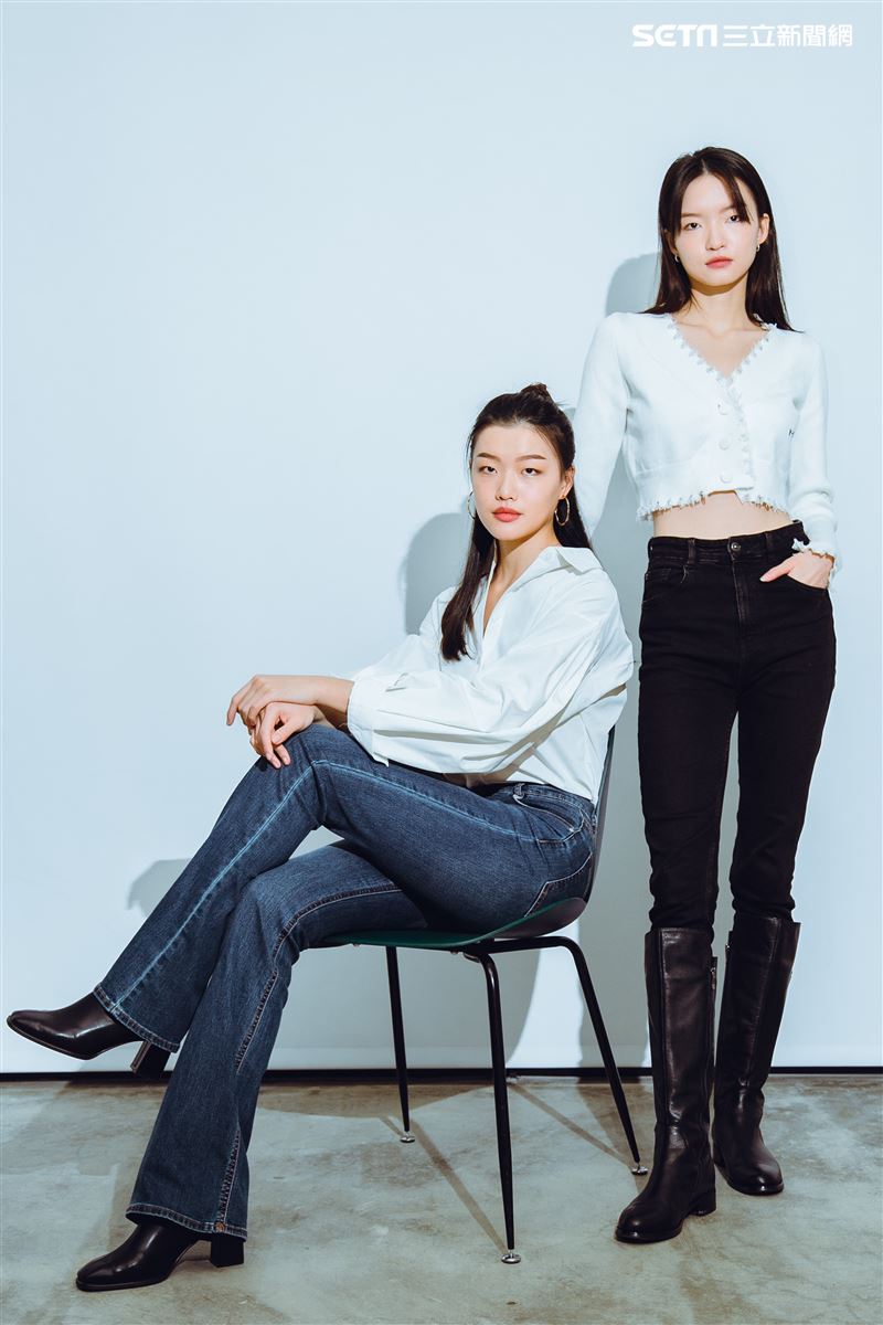 新生代超模潘星妤、潘昱璇三立新聞網專訪。（圖／記者楊澍攝影）