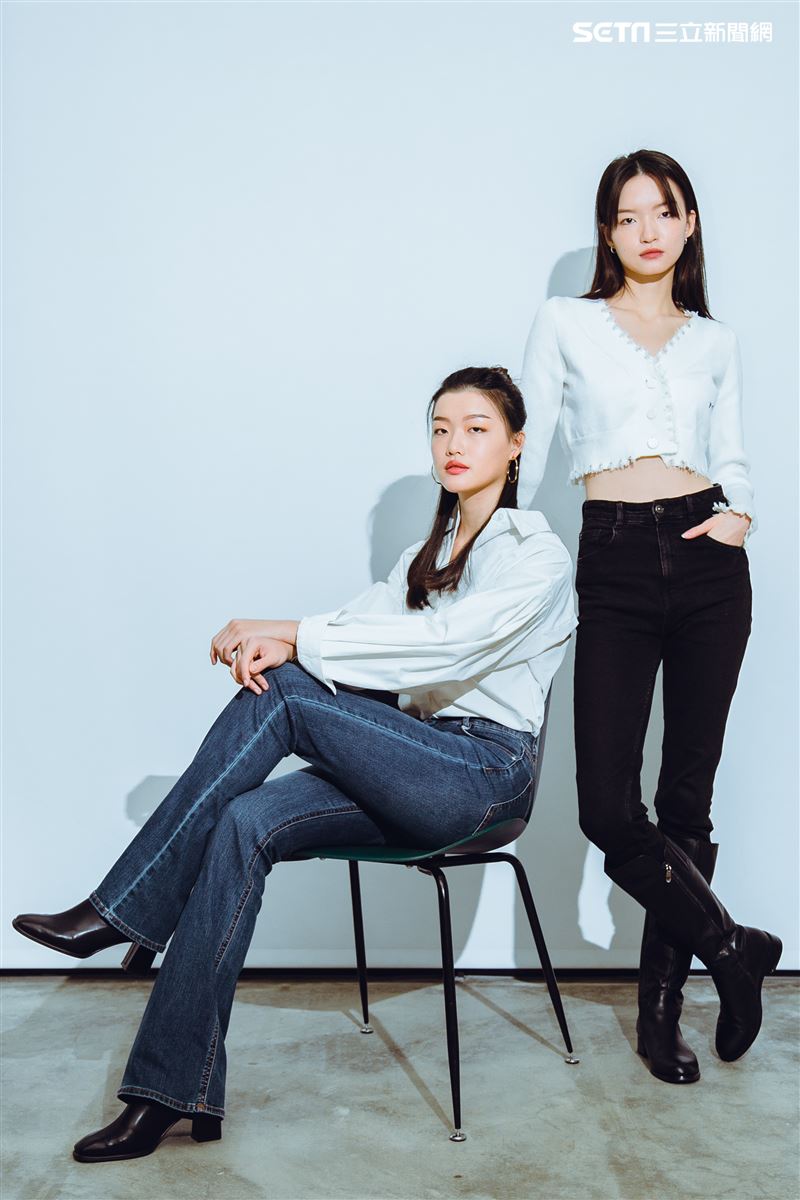 新生代超模潘星妤、潘昱璇三立新聞網專訪。（圖／記者楊澍攝影）