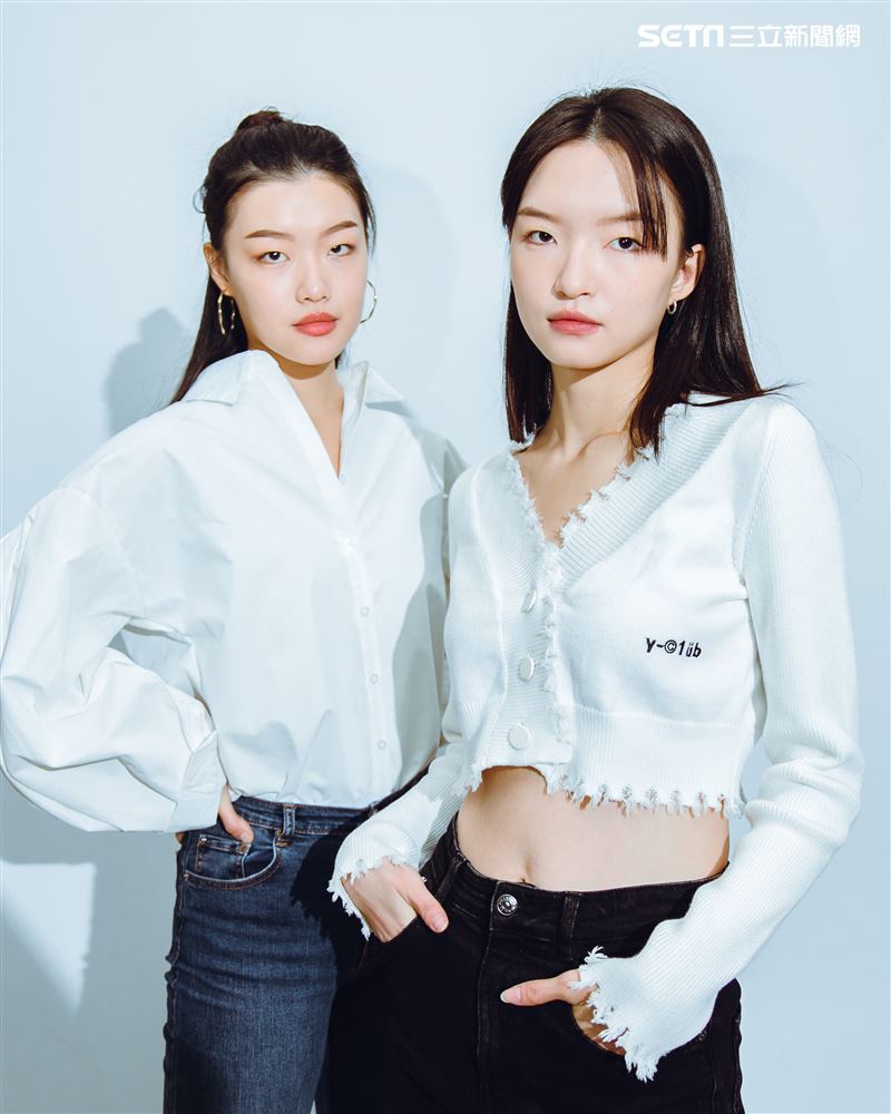 新生代超模潘星妤、潘昱璇三立新聞網專訪。（圖／記者楊澍攝影）