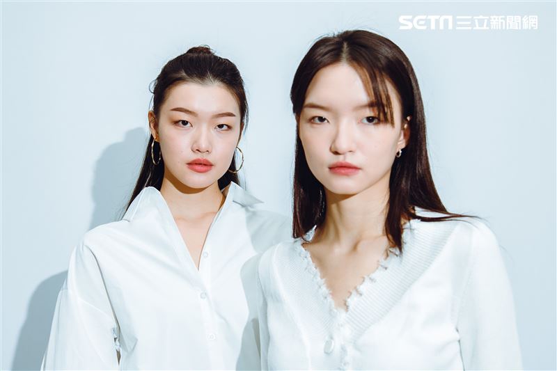 新生代超模潘星妤、潘昱璇三立新聞網專訪。（圖／記者楊澍攝影）