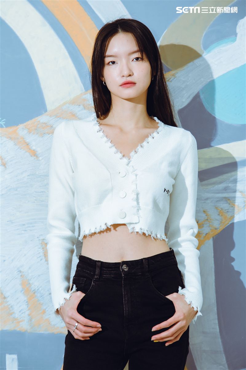 新生代超模潘星妤三立新聞網專訪。（圖／記者楊澍攝影）