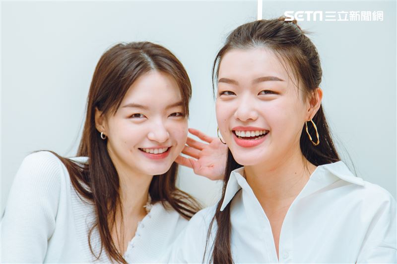 新生代超模潘星妤、潘昱璇三立新聞網專訪。（圖／記者楊澍攝影）