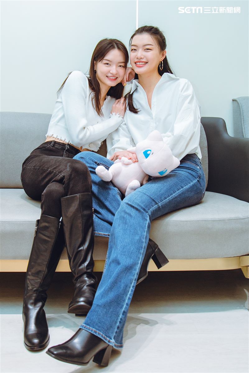 新生代超模潘星妤、潘昱璇三立新聞網專訪。（圖／記者楊澍攝影）
