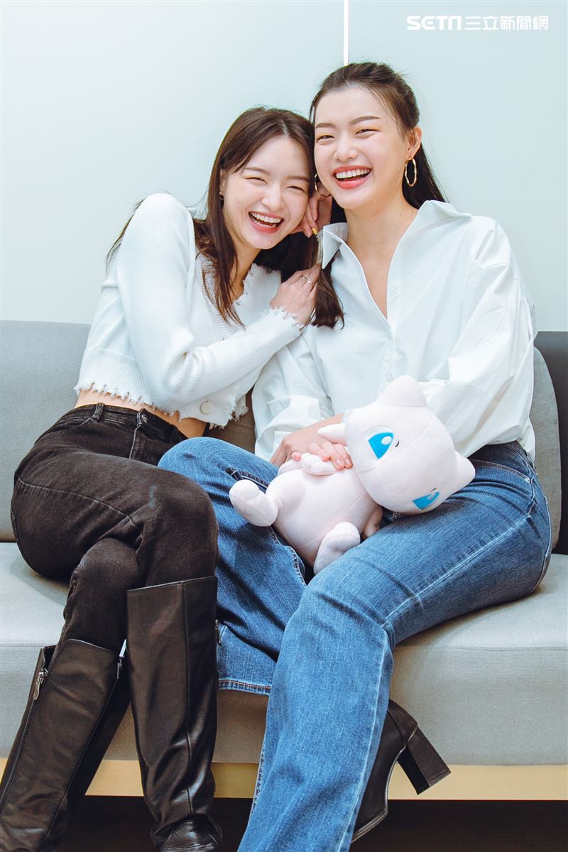 新生代超模潘星妤、潘昱璇三立新聞網專訪。（圖／記者楊澍攝影）