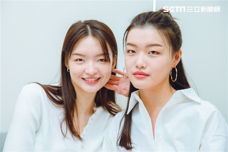 新生代超模潘星妤、潘昱璇三立新聞網專訪。（圖／記者楊澍攝影）