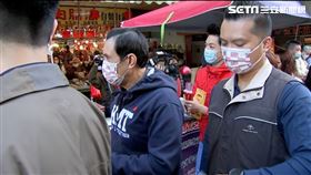 馬英九、蔣萬安濱江市場發春聯