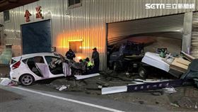 慘死,受困,競速狂飆,新北,翻攝畫面