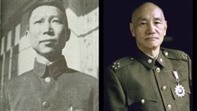 ▲薛岳、蔣介石（組合圖）