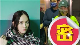 陳喬恩與男友/記者劉建偉攝影