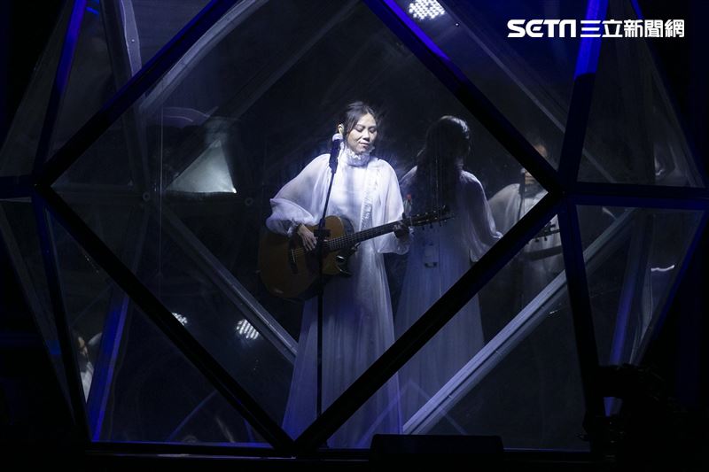 蔡健雅《給世界最悠長的吻》2021巡迴演唱會。（圖／記者楊澍攝影）