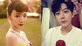 毛曉彤、陳翔。（圖／翻攝自毛曉彤、陳翔微博）