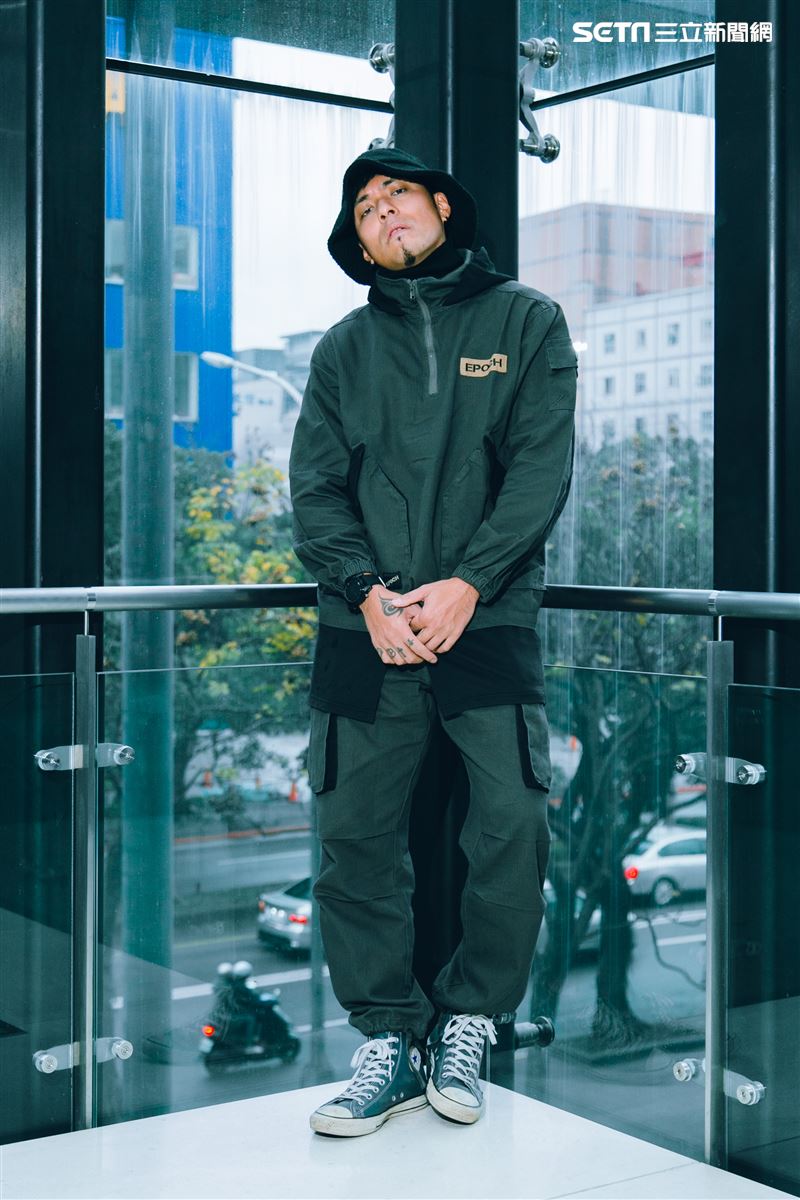 嘎嘎三立新聞網專訪。（圖／記者楊澍攝影）