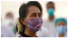 翁山蘇姬，圖／美聯社／達志影像