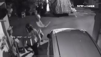 囂張雙煞球棒砸車　報警後再折返潑漆