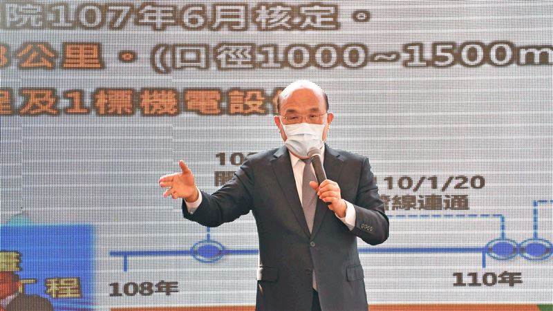 解決水荒　蘇揆盼全台水資源互通有無
